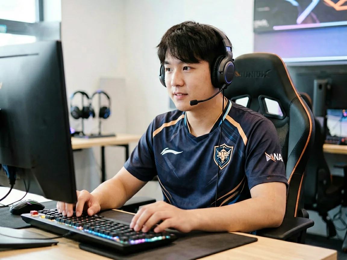 电竞选手新队亮相ropz